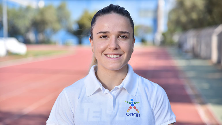 Σπυριδούλα Καρύδη στον ΟΠΑΠ: «Θέλω να διακριθώ στους Ολυμπιακούς Αγώνες»